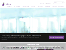 Tablet Screenshot of citicus.com